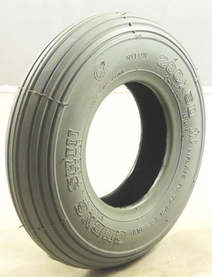 Pneumatisches Rippenprofil 200 x 50 grau Elektromobil Elektrorollstuhl Reifen