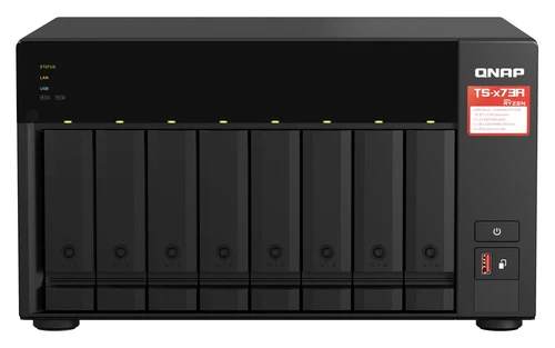 NAS-Systeme 8-Bay Qnap TS-873A-8G 8 Bay NAS Enclosure - Storag NEW