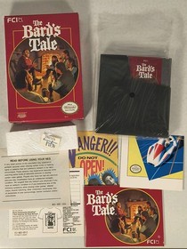 The Bard's Tale Nintendo NES Game Complete CIB