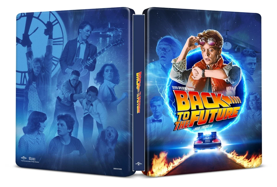 BRAND NEW Back To The Future - STEELBOOK (4K UHD Blu-Ray, 1985) Movie - image 2 of 3