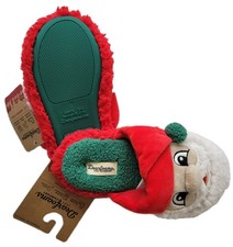 Dearfoams Ladies Size Small 5/6 , Memory Foam Cozy santa plush Slippers