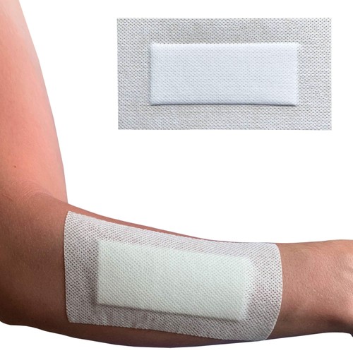 Cutiderm Adhesive Sterile Wound Dressings 10 Pack | 80x150mm for Ulcers & 