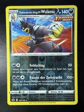 Wulaosu CRE 108/198 Reverse Holo Schaurige Herrschaft Pokemon Karte Deutsch NM
