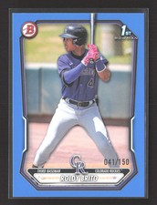 2026 Bowman Roldy Brito #BP-21 Blue Paper 041/150