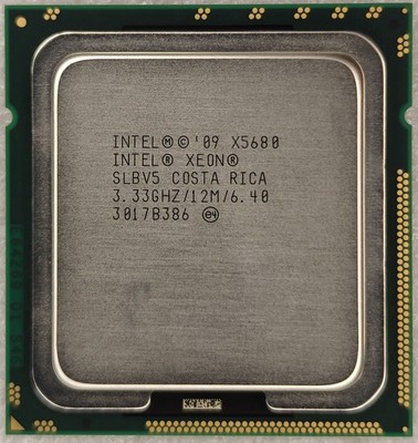 Intel XEON X5680 3.33 GHz 12 MB SLBV5 6 Core 6.40GT/s LGA1366 Six Core CPU