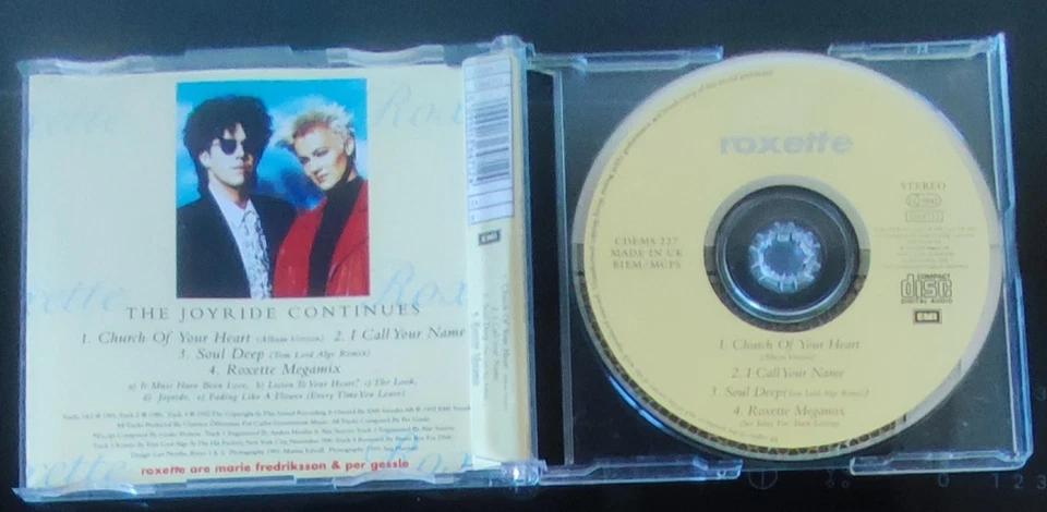 CD Maxi Single - Roxette - Church of your Heart - Bild 2 von 2