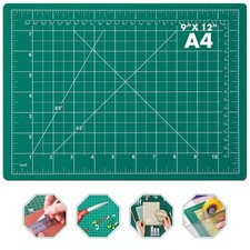 12" X 18" Self-Healing Double-Sided Cutting Mat for Craft, Sewing, Hobby, Fabric