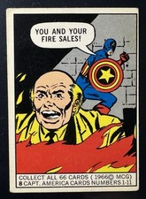 1966 Donruss Marvel Super Heroes Trading Cards 21