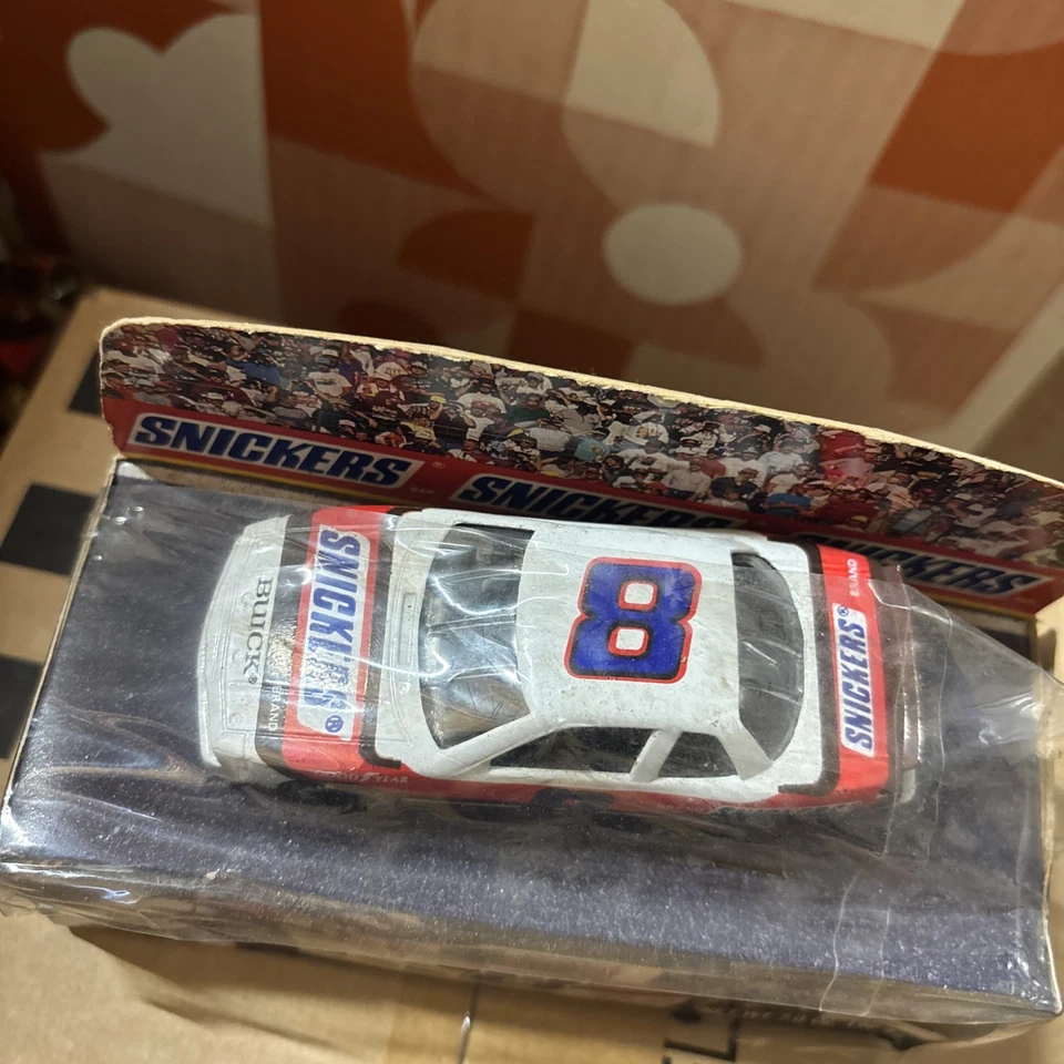 Coche de carreras Snickers #8 Rick Wilson 1991 publicidad en caja original sellado Foto 3 de 4
