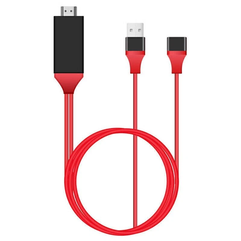 1080P MHL USB To HDMI Cable Phone To TV HDTV Adapter For iPhone/Android/Samsung - Image 4 of 4