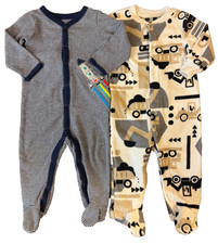 Carters Baby Boy 6 Months Footed Sleepers Pajamas Outfits Clothes Lot Rocket