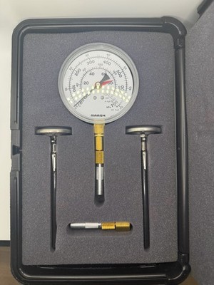 Peterson Equipment #1500 Pete's Plug Pressure and Temperature Test Kit PSI Gauge