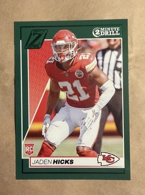 2024 Panini Zenith - Rookies Jaden Hicks #137 Two Minute Drill (RC)