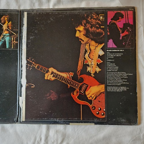 Black Sabbath Vol 4 LP Gatefold 1972 Green Label BS 2602 First Pressing! - Picture 4 of 8