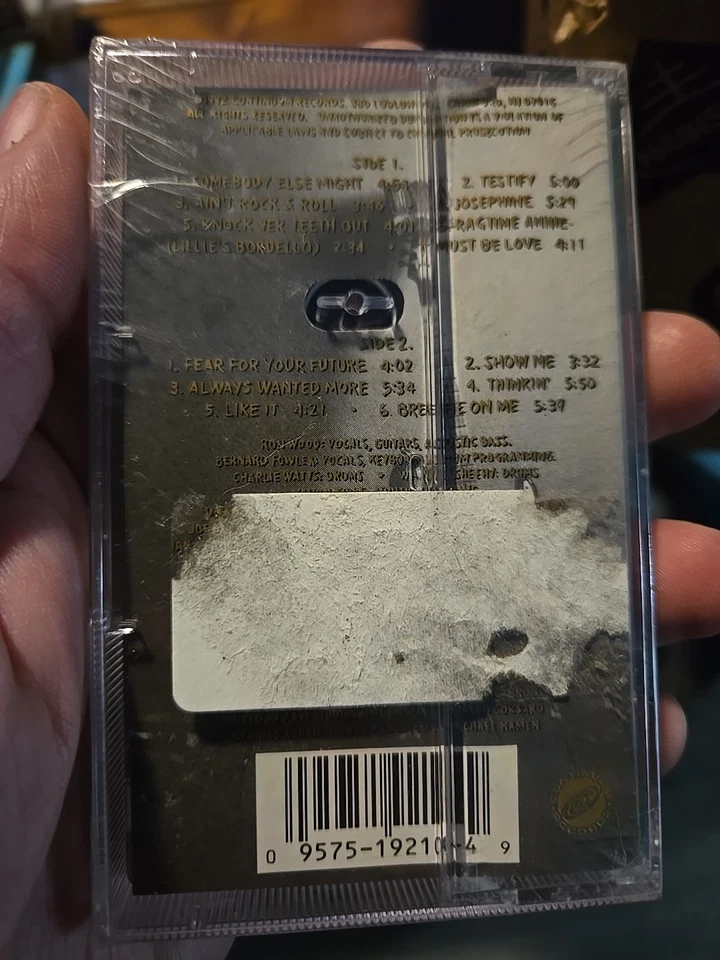 Ronnie wood slide on this cassette rod stewart rolling stones - Image 3 of 3