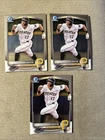 Three (3) Count Lot 2025 Bowman Chrome KONNOR GRIFFIN Card BCP86 Baseball
