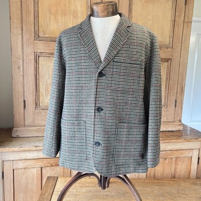 Joules Blazer Tweed Herren Large Neu mit Etikett Neu UVP £140 Jacke Country Smart Freizeit