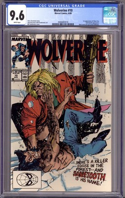 Wolverine Vol 2 10 CGC 9.6 (NM+) (1989)