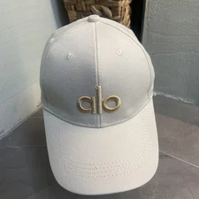 ALO Embroidered Unisex Adjustable Mesh Casual Sports Baseball Cap Hat White New