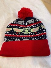 Holidays Red Kids Youth Winter Hat Beanie New