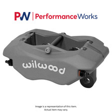 Wilwood Forged Narrow Dynalite Ano Grey Caliper 4 Piston 1.98" / 0.81" Rotor