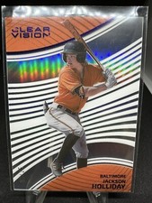 Jackson Holliday 2023 Panini Chronicles Clear Vision Purple /25 #23