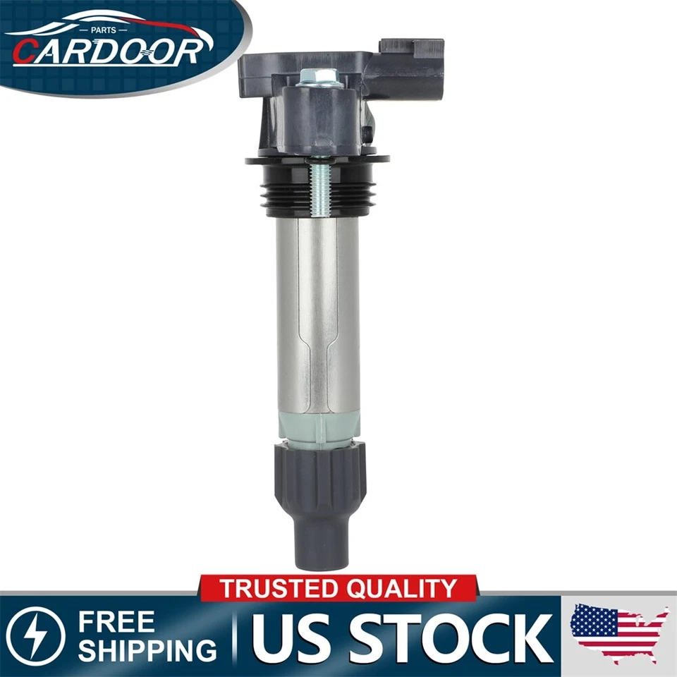 6 peças bobina de ignição e vela de ignição compatível com 2013-2017 Chevrolet Impala 3.6L V6 UF569 - Imagem 3 de 4