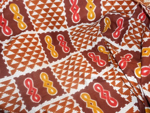 NEU Afrik de Woodin afrikanischer Stoffdruck @ 3 Yards Reststück - Bild 2 von 6