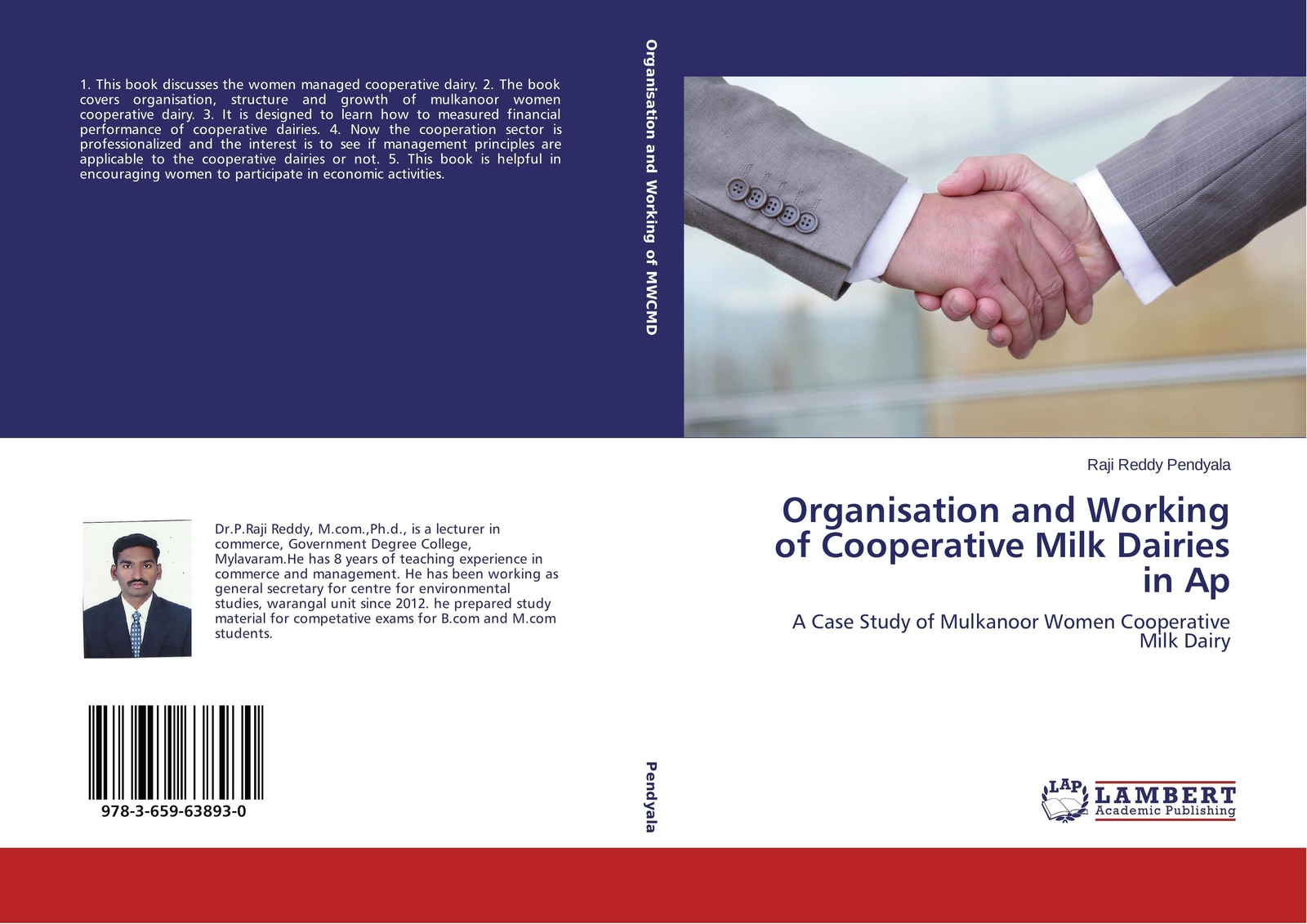 Thumbnail - Organisation And Working Of Cooperative Milk Dairies In Ap Raji Reddy