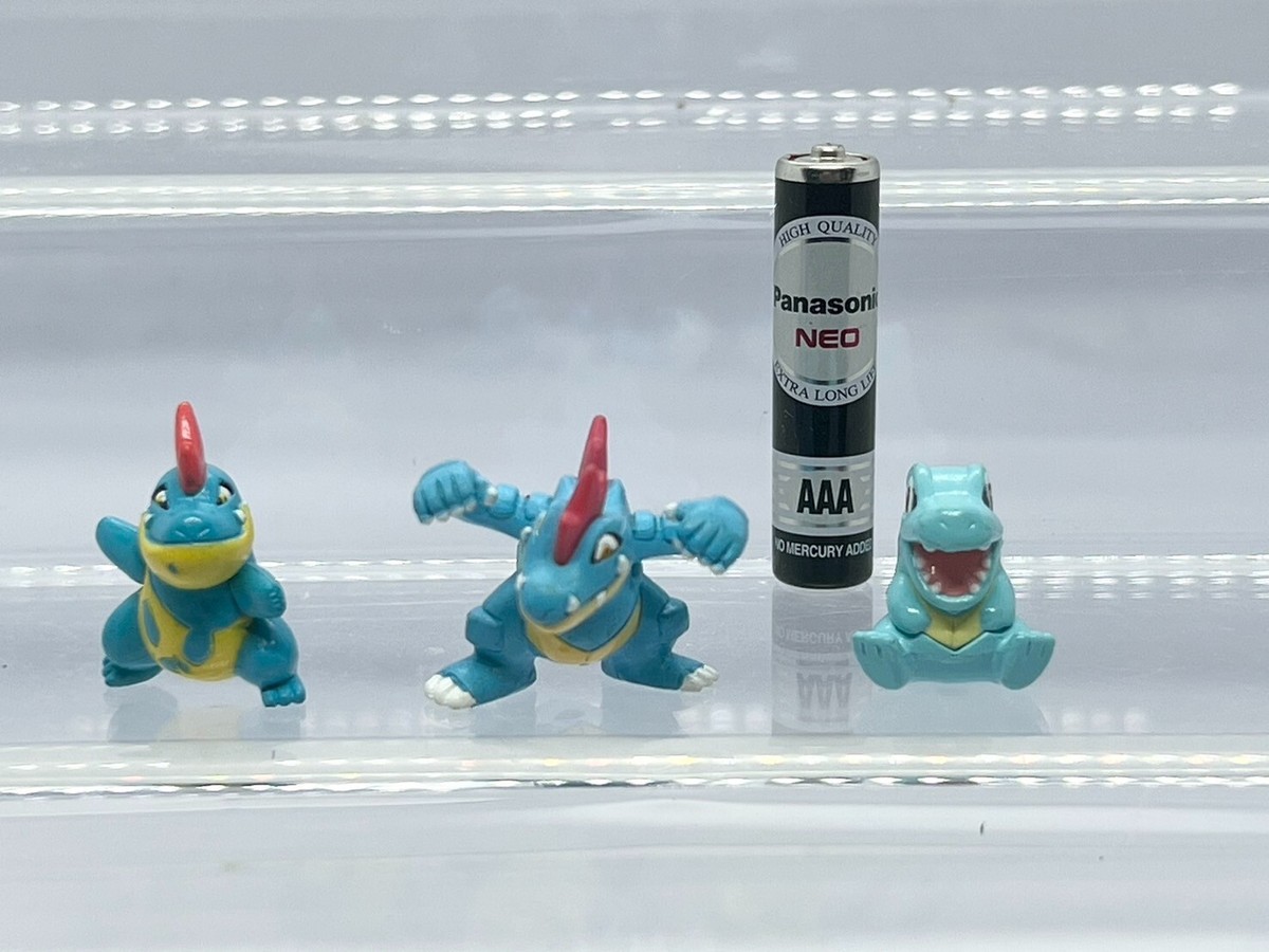 Pokemon Chou Get Taizen Croconaw Totodile Feraligatr Figure Bandai