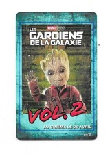 Carte Kinépolis 2017 - Les gardiens de la galaxie vol 2 - Groot