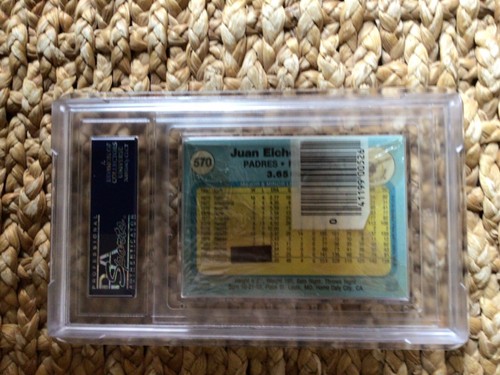 1982 FLEER CELLO PACK PSA GRADED 9 STEVE CARLTON ON TOP - Picture 2 of 2