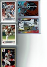 2022 Topps Baseball Series 1 & 2 Los Angeles Angels Team Set (27) Base Cards ++