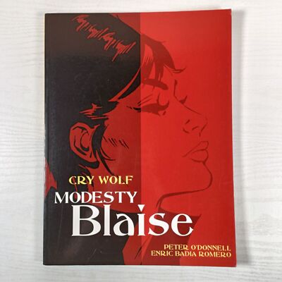 Modesty Blaise - Cry Wolf - Titan Comics Graphic Novel Paperback Peter O'Donnell