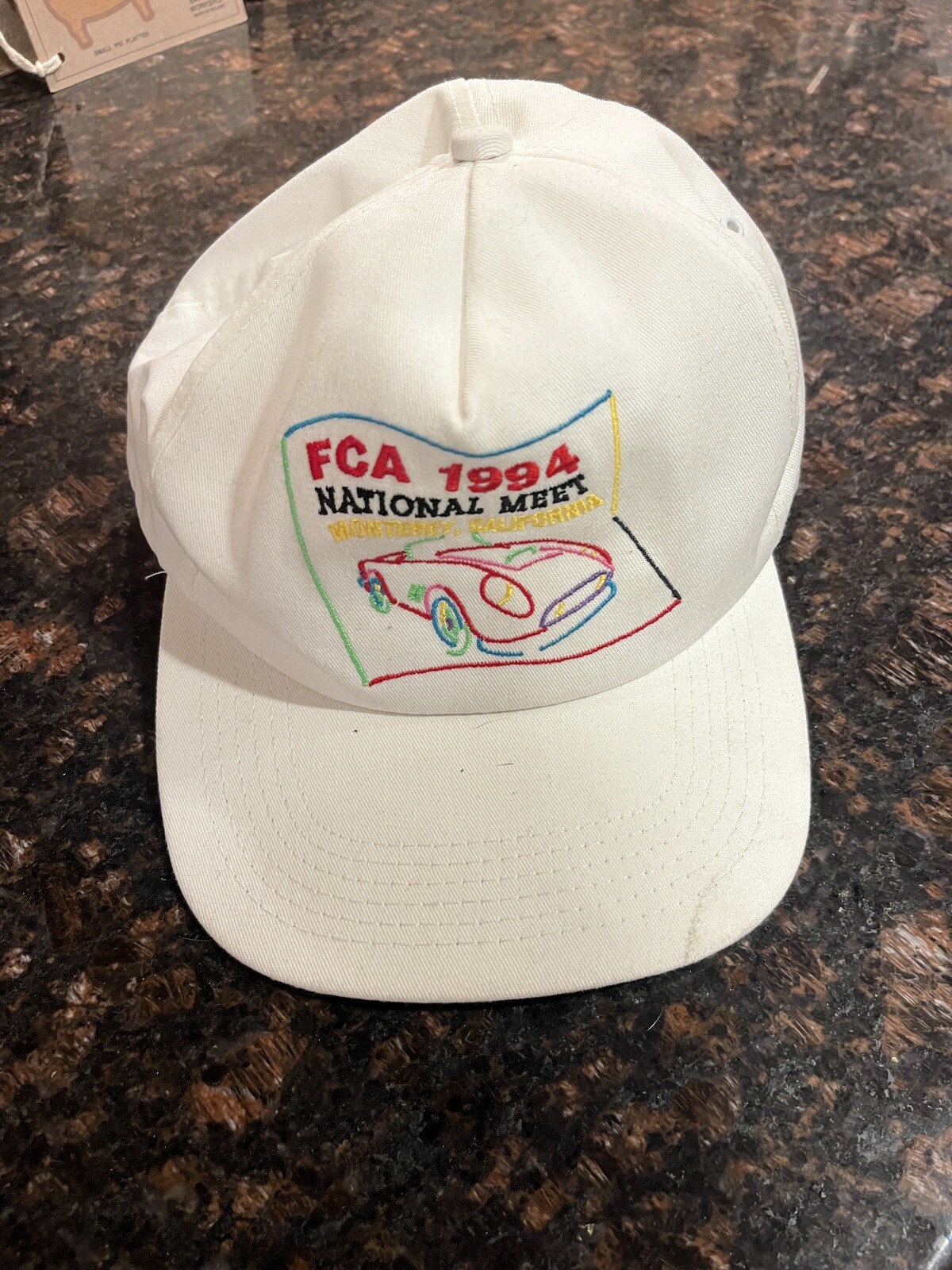 Ferrari Club of America 1994 Meet, Monterey, CA. Cap eBay