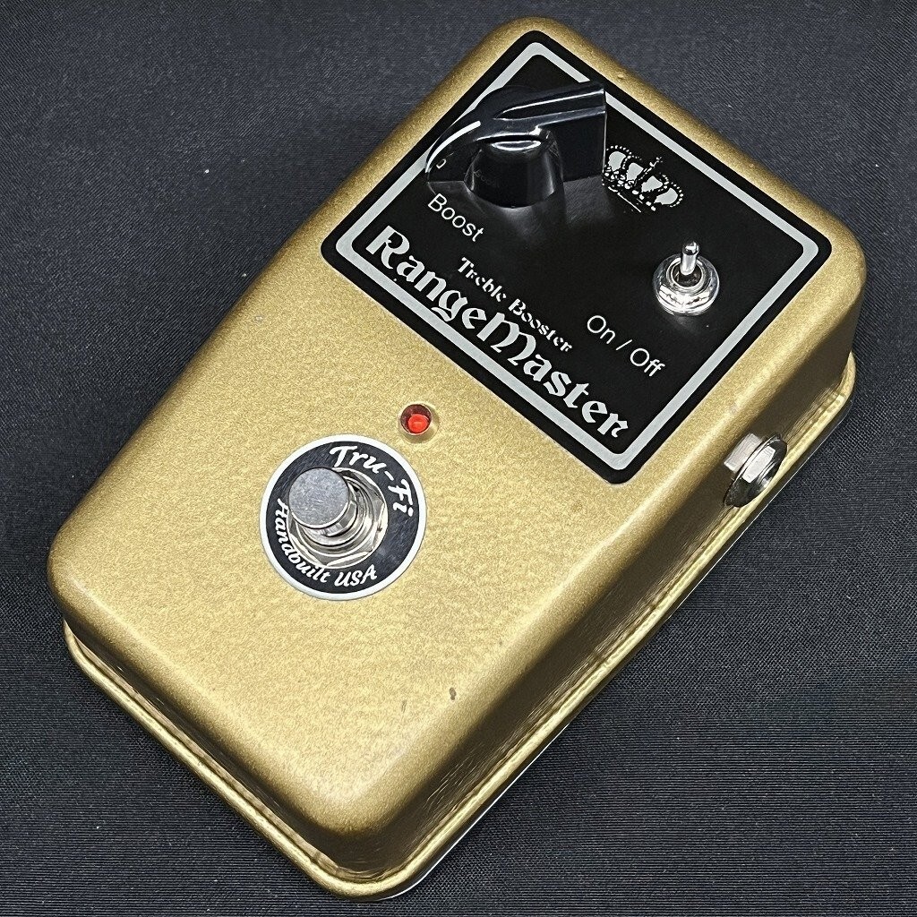 Tru-Fi Range Master treble booster ゴールド