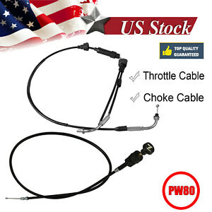 Throttle Cable or Pull Cable for 1990 Yamaha PW 80 S