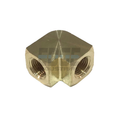 BRASS Elbow Fitting 90 Degree 1/8'' Female NPT Pipe Thread Tubing Air Fuel Water
