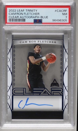 2022-23 Leaf Trinity - Cam’Ron Fletcher #CA-CRF