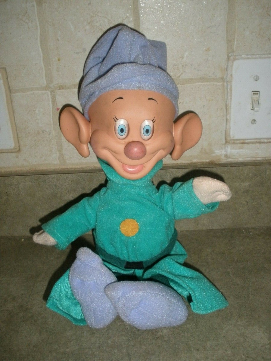 Vintage Walt Disney Snow White Dopey Dwarf Doll Mattel