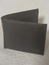 J. Francis Black Mens Wallet Genuine Leather 