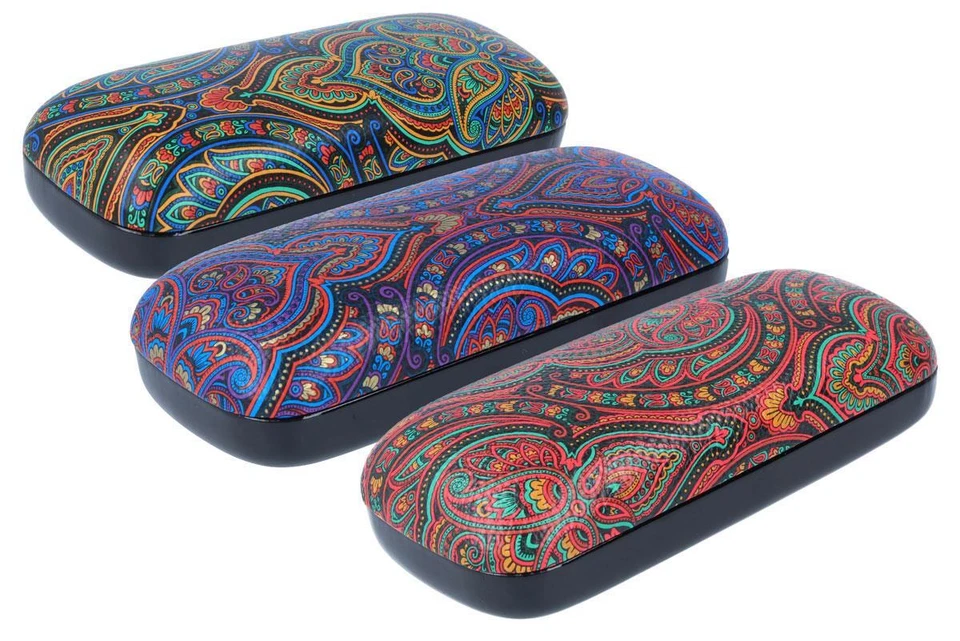 VICTORIA ETUIS Schickes Hartschalen-Etui / Brillenetui MANDALA mit Mandalamuster | NEU + OVP |