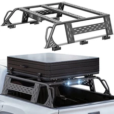 13.8" Full-Size Overland Bed Racks Cargo Carrier For 05-2025 Tacoma/ 20-2025 JT
