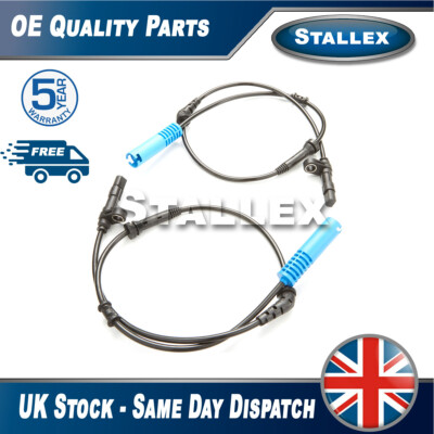 Stallex 2x ABS Wheel Speed Sensors Front Fits Mini Hatchback (R50 R53) One