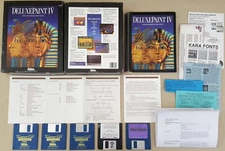 Deluxe Paint IV AGA ECS OCS v4.61 ©1993 EA Electronic Arts for Commodore Amiga