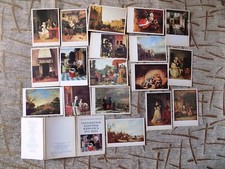 Vintage Postkarten Holland Kunstdruck in Sowjetunion Ära UdSSR CCCP 1982 Jahr