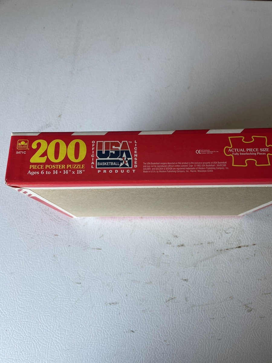 1992 USA Basketball Dream Team 200 Piece Puzzles w/Skybox Card | eBay