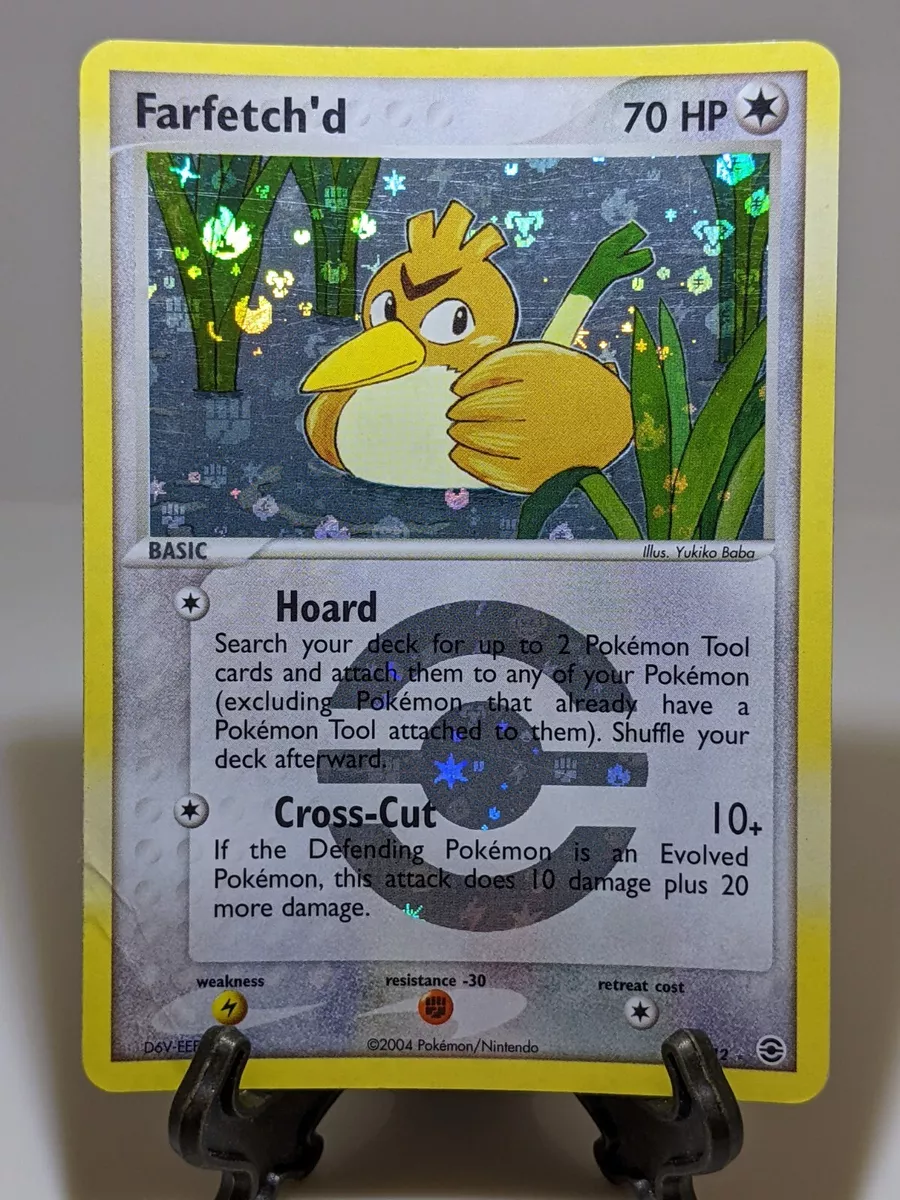 Farfetch'd Reverse Holo, EX, EX Fire Red & Leaf Green 23/112, Pokemon