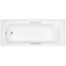 Bath with Twin Grips 1600x700mm Northam Standard Acrylic JNORTHAM16