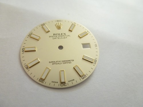 Original Rolex Datejust II 41mm Cream Dial for Yellow gold two tone 116333 - Picture 8 of 10